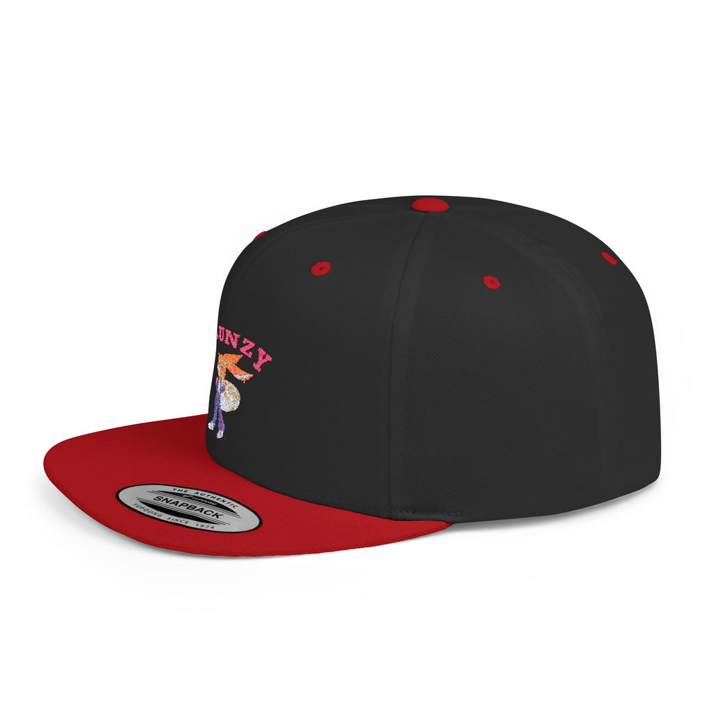 JBUNZY Flat Bill Snapback Hat, Streetwear Cap