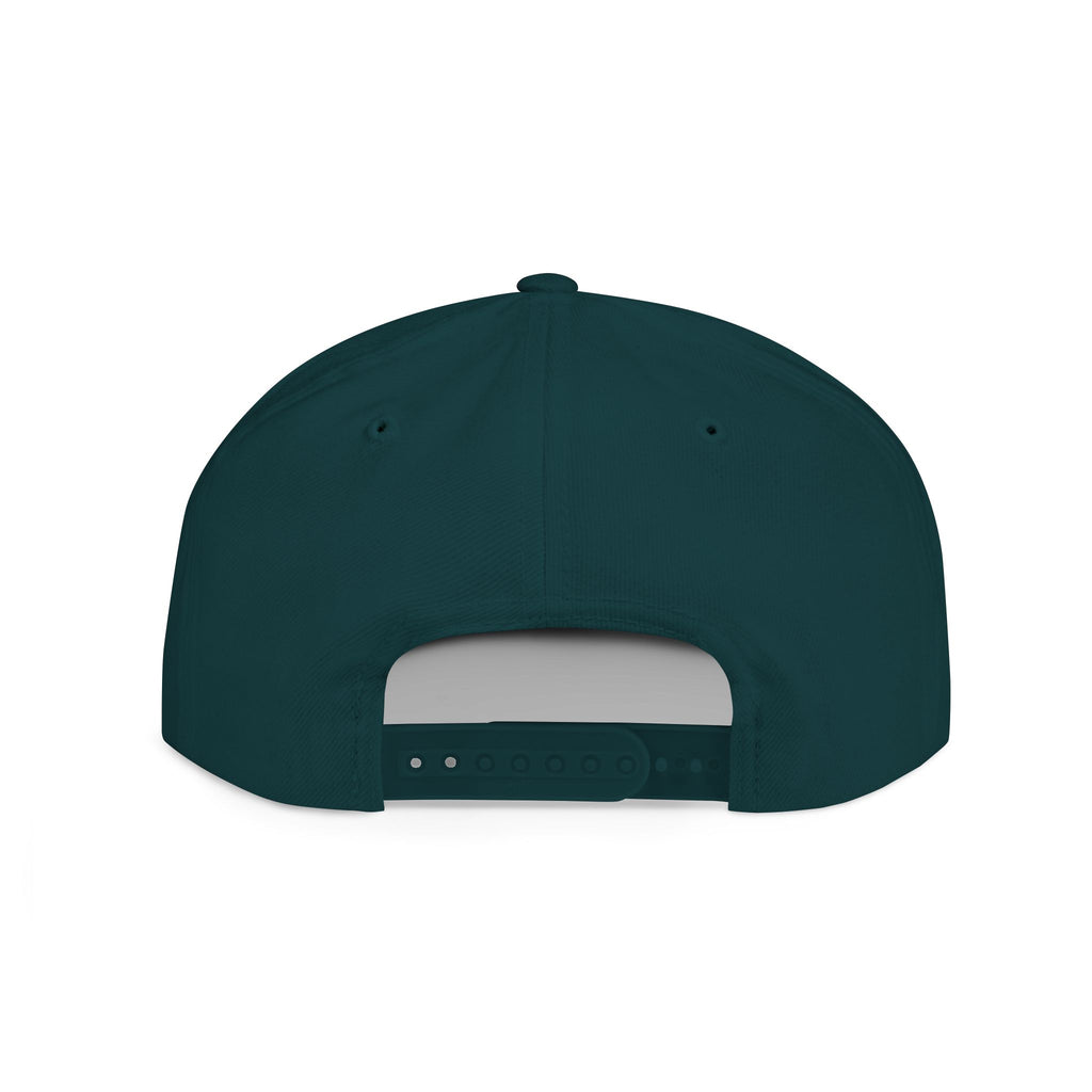 JBUNZY Flat Bill Snapback Hat, Streetwear Cap